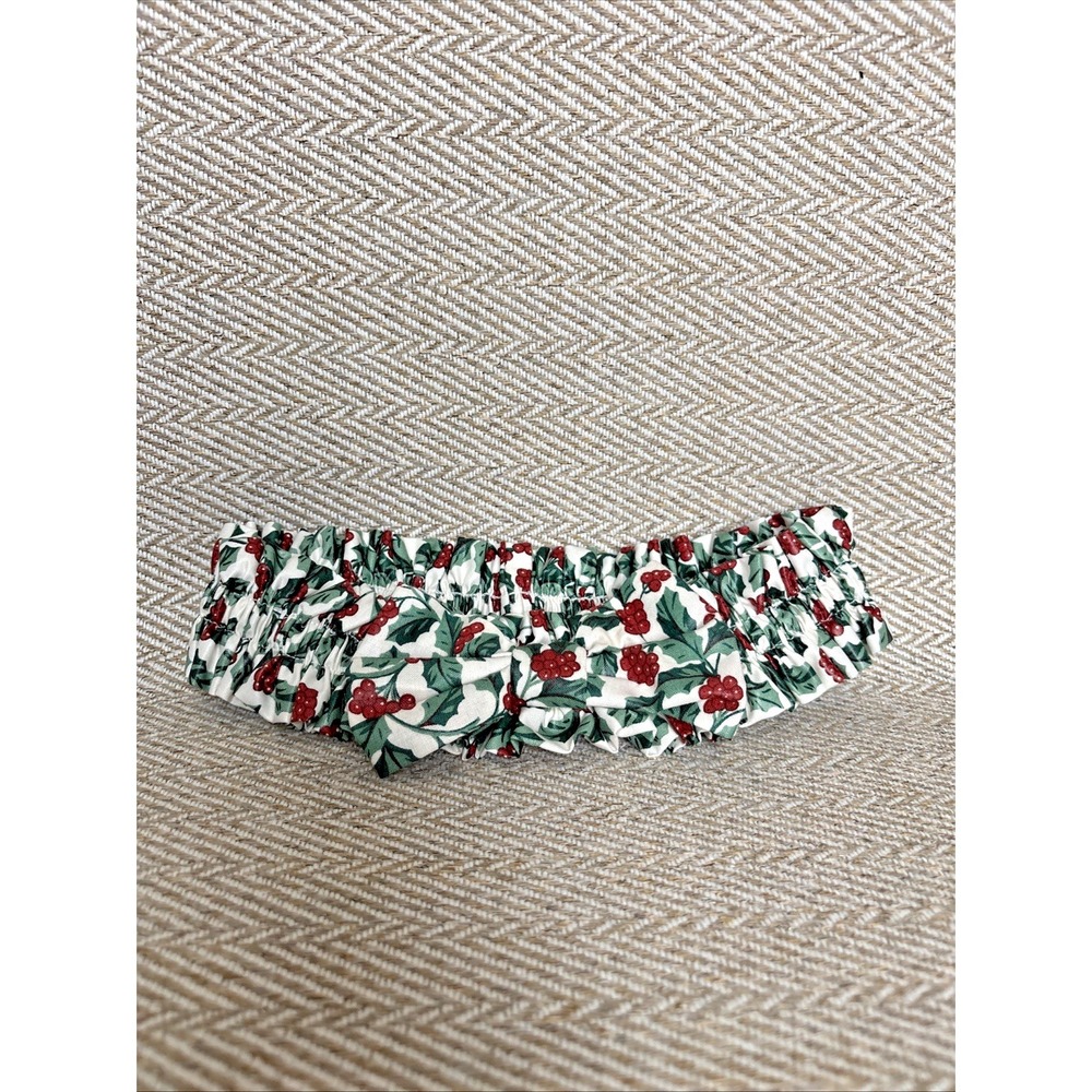 Longaberger Medium Traditional Holly Pattern Basket Garter